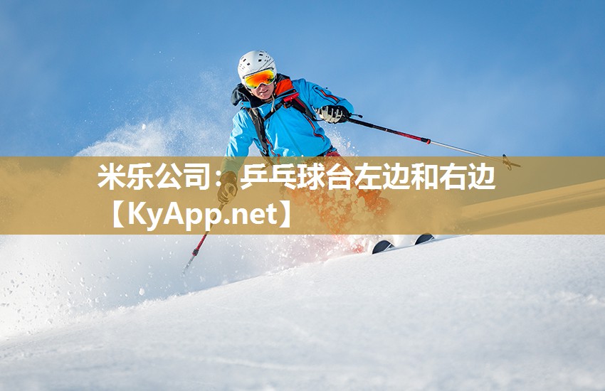 米乐公司：乒乓球台左边和右边