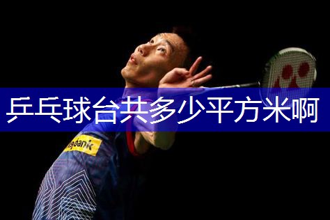 乒乓球台共多少平方米啊