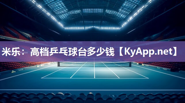 高档乒乓球台多少钱
