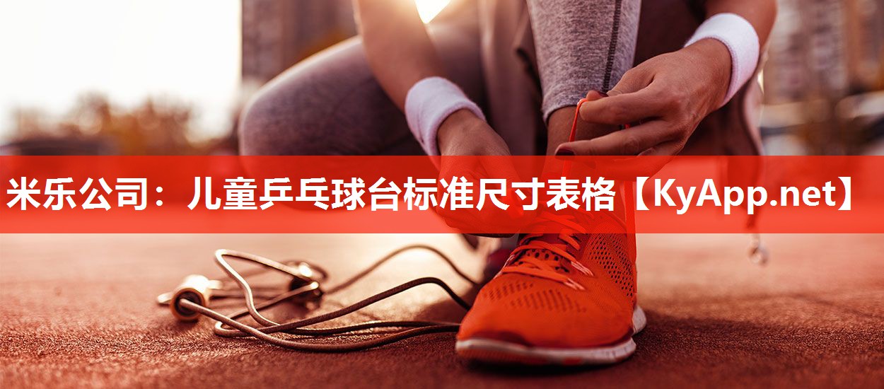 儿童乒乓球台标准尺寸表格