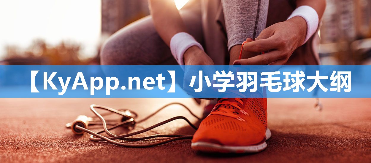 小学羽毛球大纲