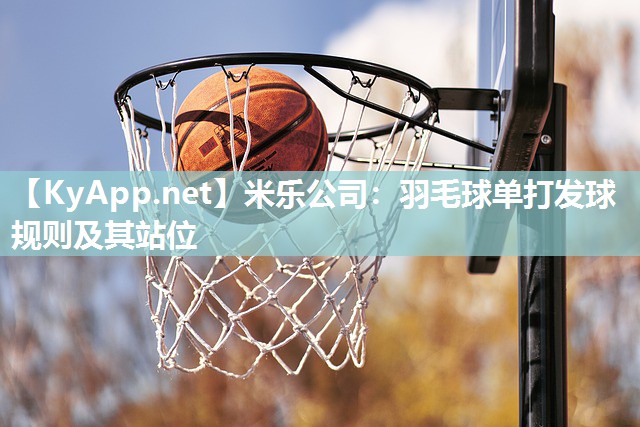 羽毛球单打发球规则及其站位